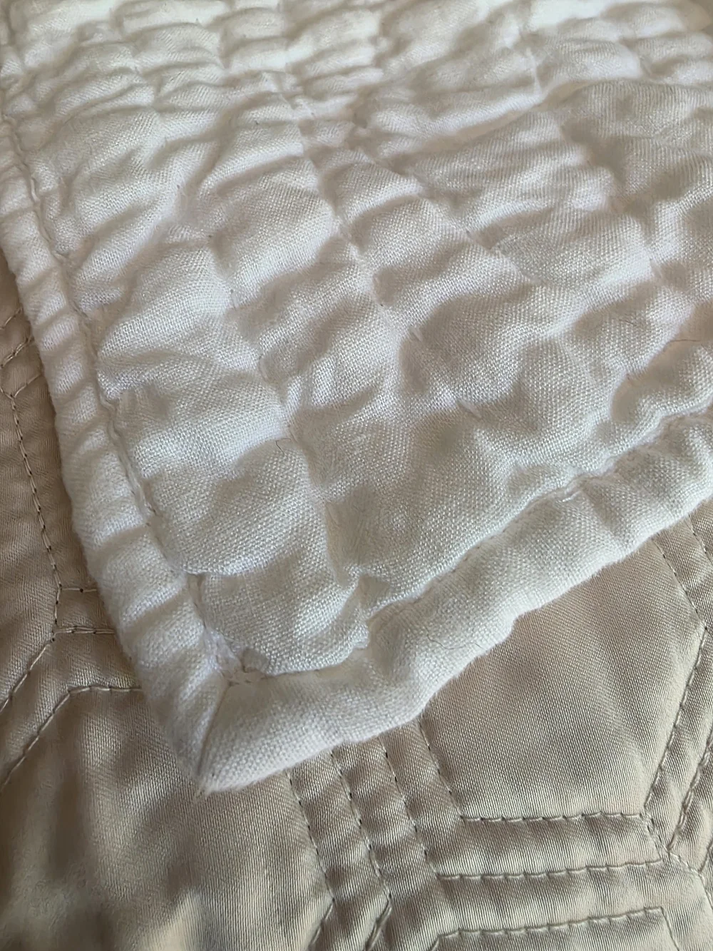 Pottery Barn Linen Throw - Soft White